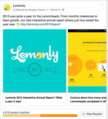 facebook carousel ads infographic