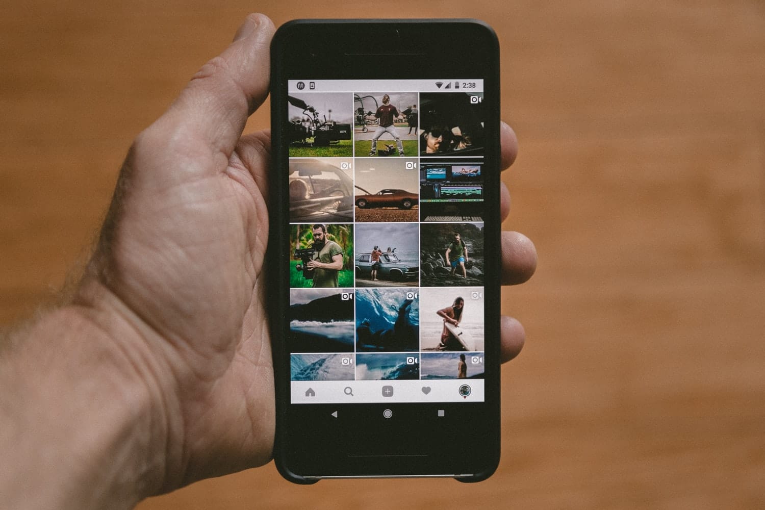 instagram profile