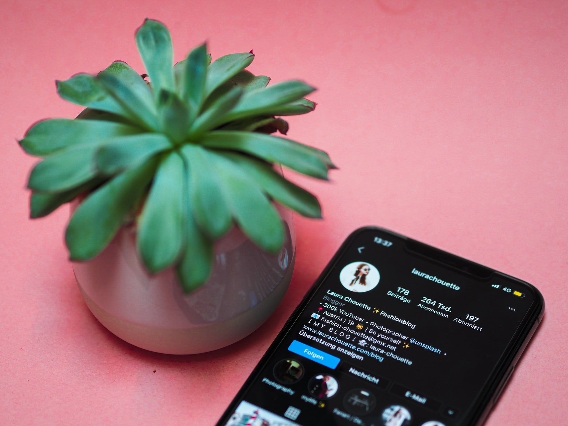 instagram profile