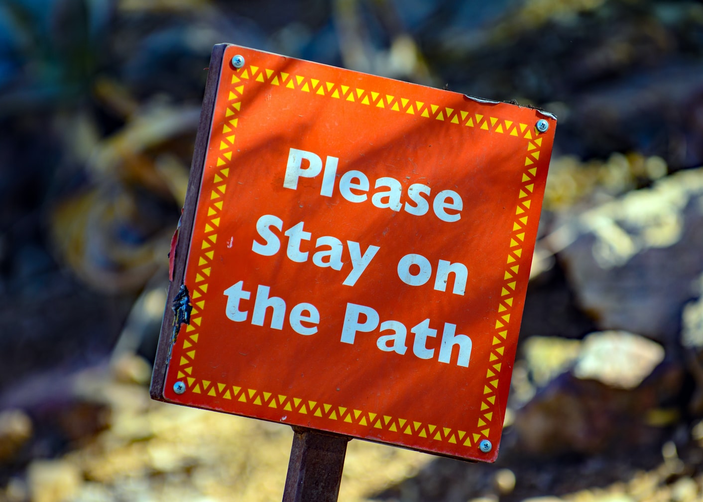 Red sign