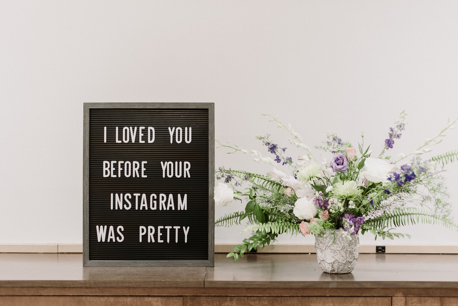 instagram like counts board