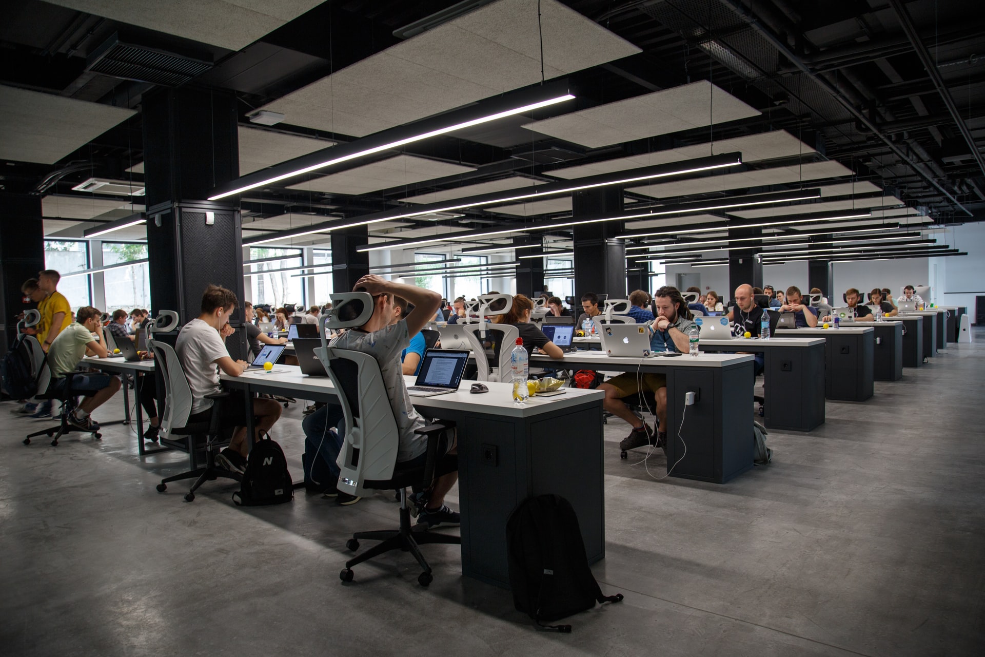 Office production floor