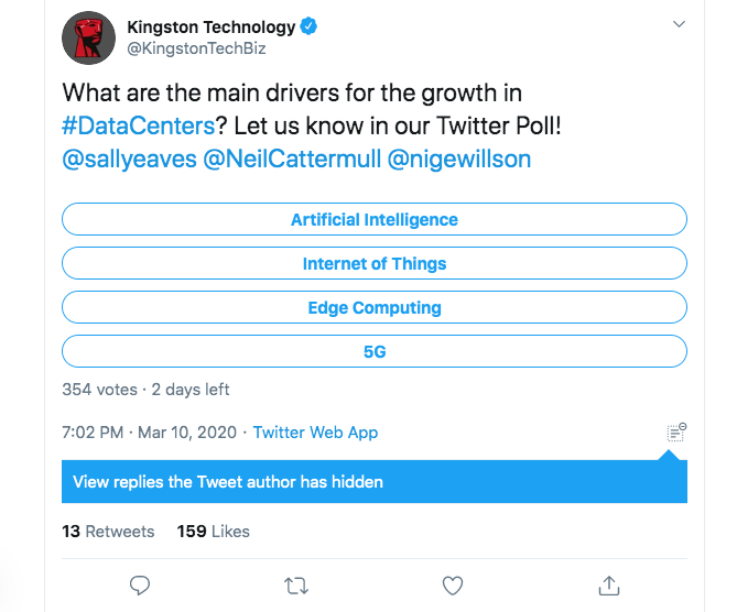 twitter poll