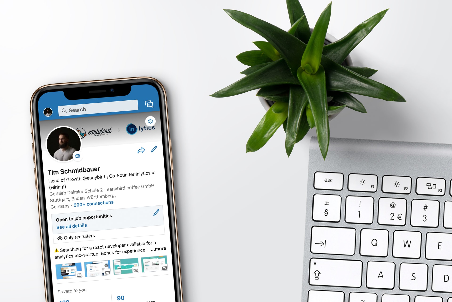 Linkedin profile